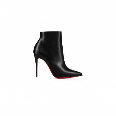 CHRISTIAN LOUBOUTIN SO KATE BOOTY 100 MM LOW BOOTS-CALF LEATHER-BLACK-WOMEN 1140505BK01